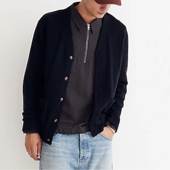 NWT - Madewell Men’s 100% Merino Wool Cardigan - Size XXL - Picture 2 of 9